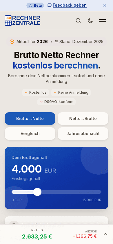 Rechnerzentrale Mobile